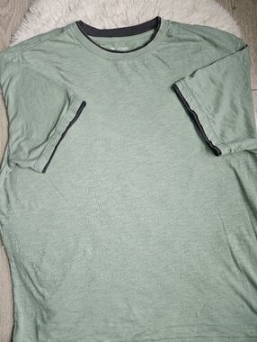 5/35$ 🔥Roundtree & Yorke Soft Washed Green Cotton Short Sleeve Tee Size L🔥